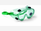 Védőszemüveg EN 166 4 szelepes polikarbonát